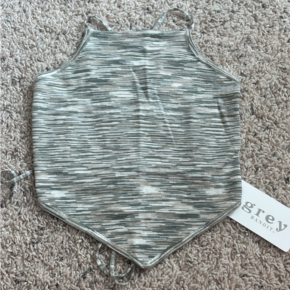 Women's Gray Tank Top